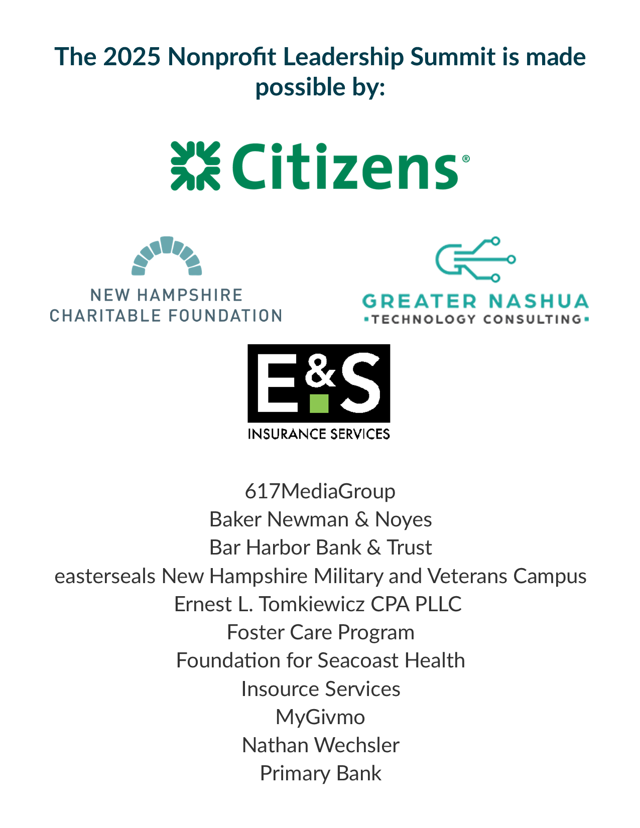 sponsors