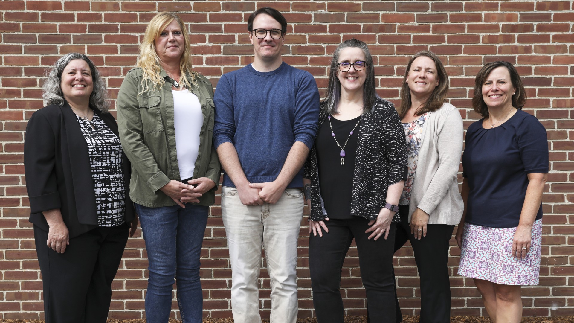 Photo of Center staff members, Keryn, Carrie, Stephen, Deborah, Kelly and Kathleen